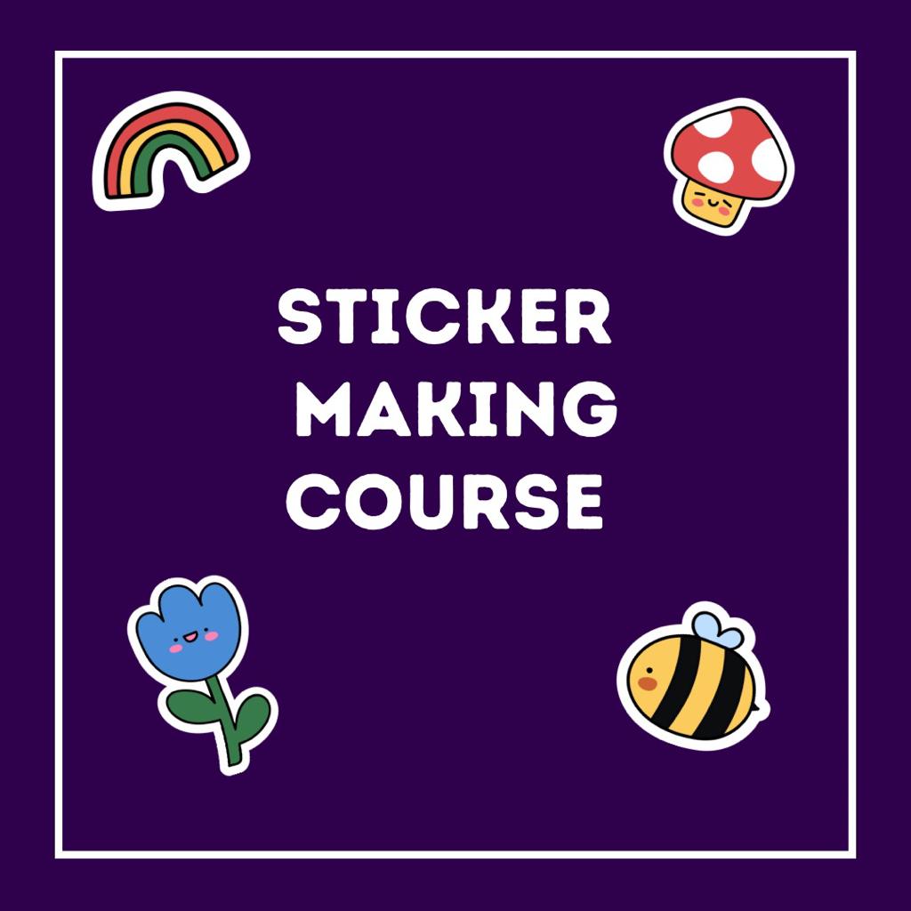 Sticker making course