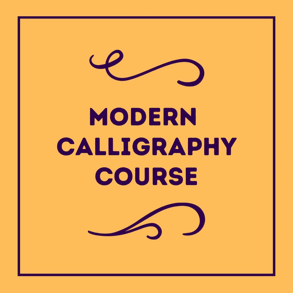 Modern English calligraphy course 