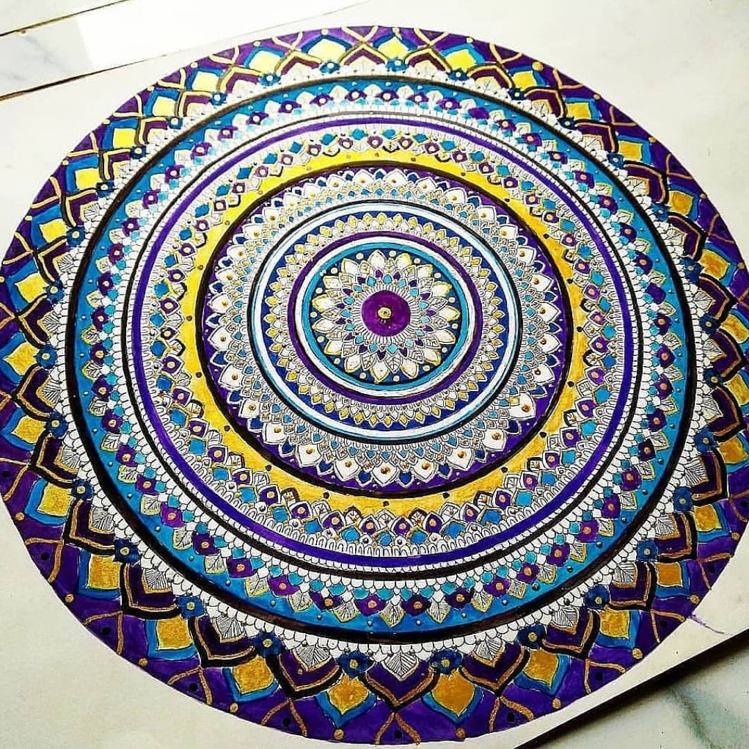 Mandala Art Course With Khunsha Junaid (Pkg 2)